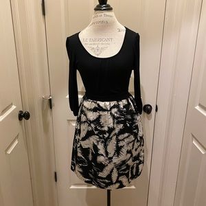 Black and White Dress